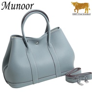 Munoor 100% Genuine Cow Leather Bag Women High Quality Fashion Handbag Women Top-Handle Bag
