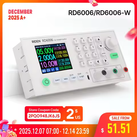 RD RD6006 RD6006W USB WiFi DC DC Voltage current Step-down Power Supply module buck adjustable conve