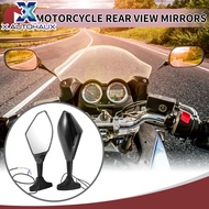 X AUTOHAUX 2pcs Universal M10x1.25 Motorcycle Left Side Mirror Hole Plugs Screws Rearview Mirrors Ca