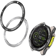 Cincin Bezel Kelajuan Serasi dengan Garmin Fenix 8 AMOLED 43MM 47MM 51MM Penutup Pelekat Bezel Anti-