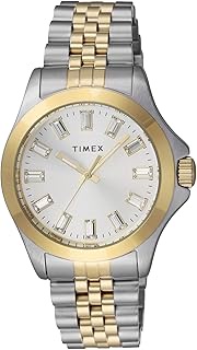 TW2V79700 TW2V79700 Silver Dial Watch, Quartz Watch, Water Resistant to 5 ATM, Mineral Glass, 1.6 in