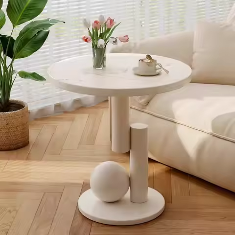 Modern Coffee Table Side Cabinet Dinning Table Bedside Table Space Saving Side End Table Home Decora