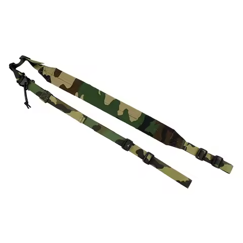 Tactical Raiders Padded MK2 Quick Release Sling For Rifle M81 WL Woodland TR001