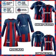 FAZZ JDT04 - BAJU MUSLIMAH KIDS ADULT SHORT & LONG SLEEVE ANAK JATI J0H0R COLLECTION SEDONDON FAMILY