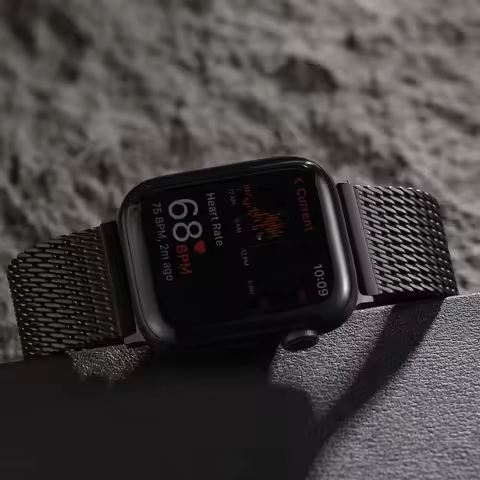 Luxury Milanese Mesh Apple Watch Ultra 2 Band, 316L Stainless Steel Watch Strap, For Apple Watch 49m