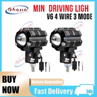 [GHANA] V6 MINI DRIVING LIGHT SPOT LIGHT WITH CONTROLLER FOR MOTOCYCLE