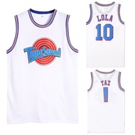Men Space Jam Tune Squad Jersey Bugs Lola Taz D.Duck Printed Mesh Basketball Sport Vest S‑5XL