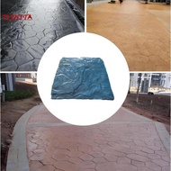 [tishita] Realistic Stone Texture Concrete Stamp Mat PU Path Mold Paving Slab Form for Outdoor Floor