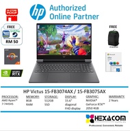 HP VICTUS 15-FB3075AX / FB3074AX Gaming Laptop (Ryzen 7-7445HS/8GB/512GB)