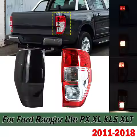Tail Light For Ford Ranger PX T6 MK1 / MK2 WildTrak XLT XL XLS Pickup 2011-2018 Car Rear Brake Lamp 