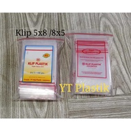 Top Quality Plastic Clips 5x8BENING 100 sheets transparentBENING - 5x8 plastic clips 8x5/