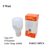 Kiseki Led Bulb Capsule T Series (10PCS PACKAGE) 5W 10W 14W 18W 28W Super Bright Energy Saving Bulb