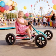 Childrens Pedal Bike 4-Wheel