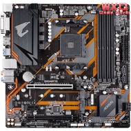 Used Gigabyte B450M AORUS Elite Sculpture Motherboard Supports Three Generations of Ryzen Dual M.2 H