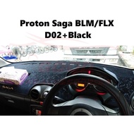 Proton Saga BLM/FLX/FL Car Dashboard Cover Anti Slip Kain / Leather Kualiti 1pcs Accessories Automot