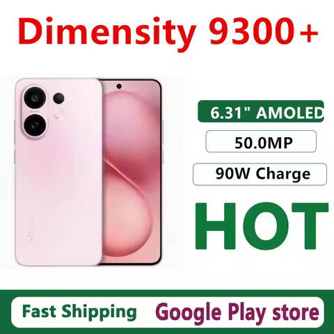 Original Vivo S30 Pro Mini Mobile Phone Dimensity 9300+ Android 15.0 OTA 6.31" AMOLED 50.0MP Camrea 