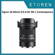 Sigma 18-50mm f/2.8 DC DN | Contemporary Lens (Canon RF Mount)