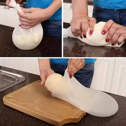 Food Grade Silicone Dough Kneading Bag Silicone Kneading Dough Bag Flour Mixer Bag Versatile Dough M