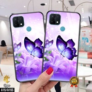 Case OPPO A15 / A15S - Casing OPPO A15 / A15S Terbaru Aero Case [ Butterfly Series ] Silikon Hp OPPO A15 / A15S Case Hp - Cassing Hp - Softcase Glass Kaca - Casing Hp - Kesing Hp - Kondom Hp - Softcase Hp - Case Terlaris - Case Terbaru