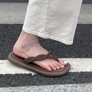 kasut selipar perempuan selipar Influencer Casual ins Trendy Japanese Anti-slip Flip-Flops