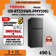 【FREE BASIC INSTALL🔥】Toshiba Refrigerator 360L/400L/490L/530L Inverter Fridge | Peti Sejuk 冰箱 | GR-R