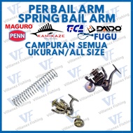 Fishing Reel Spare Parts Per/spring Bailarm/Perr Press/Perr Spirall/Per Open Close Mixed Fishing Reel ALL Sizes/ALL SIZE | Maguro, PENN, KAMIKAZE, TICA, DAIDO, FUGU