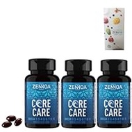 Zenoa Core Care, 90 Capsules, Omega, Fatty Acids, Food, 2.5 oz (70 g) + ZENNOA Brochure, Cod Liver Oil, Omega 3