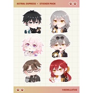 HSR sticker pack by acha latus