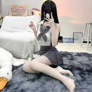 Váy Ngắn Xếp Ly JK Pure Desire School Style Loli Student Cosplay Bộ Đồ Ngủ Gợi Cảm Bộ Váy Ngắn Đi Ch