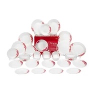 Felli Dinexe Opal Glass Dinnerware Set orchid