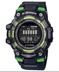 太子/銅鑼灣門市 CASIO G-Shock 藍牙 藍芽 Blue Tooth BlueTooth 計步器 卡路里計算 黑白綠色 超大錶徑 GBD100 GBD100SM GBD100SM1 GBD-
