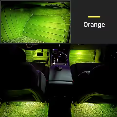 Car Footwell Lights For Volkswagen VW Tiguan MK1 Golf 6 MK6 Sharan 7N Touareg 7L 7P Passat B5 B6 CC 