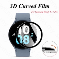 Samsung Galaxy Watch 5 / 5 Pro 40mm 44mm 45mm 3D Curved Screen Protector Smart Watch Full Coverage 3