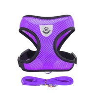 Harness Kucing Rompi Tali Tuntun Anjing Kecil Tali Kucing Panjang Harness Anjing Kuat Tali Pengikat 