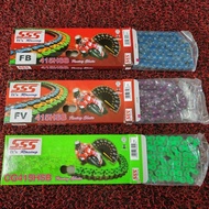 SSS 415 ROLLER CHAIN GREEN / BLUE / PURPLE LANTAI SPROCKET