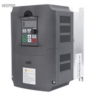 HEEPDD Variable Frequency Drive 220v to 380v 3‑Phase Motor Speed Controller 11kw 15HP