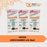 HOPKIN Spacer for Asthma Inhaler Aeromchamber (Infant / Child / Adult)