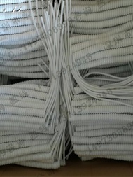 White Spring Wire 2 Core 6 Core Spiral Expandable Cable Customizable Length Mechanical Hardware from