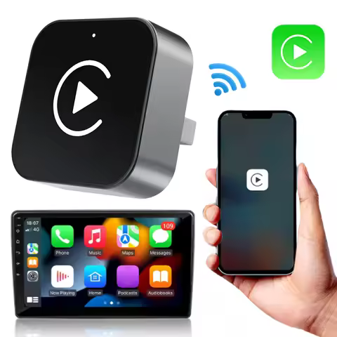 Wireless Android Auto Carplay Box/Adapter Carplay AI Box Auto Connect Mini Carplay&Auto Box Dongle P