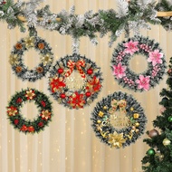 8 ️ ⃣ Christmas Ornaments Wreath Christmas Wreath Shop Shopping Mall Ornaments Door Hanging Pine Orn