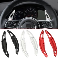Aluminum Steering Wheel Gear Box Shift Paddle Extension For Porsche Cayenne Macan Panamera 718 Boxst