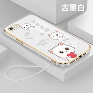 Electroplated cute cat for Vivo Y17 Vivo Y15 Vivo Y12 Vivo Y12i Vivo Y11 Vivo Y19 Vivo Y73S simple lens all - pack anti fall cell phone case