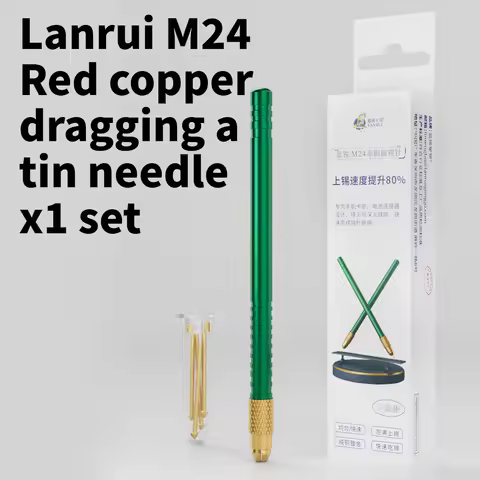 LANRUI M24 Pure Copper Soldering Pins for Mobile Phone Repair Motherboard Soldering Card Slot Connec