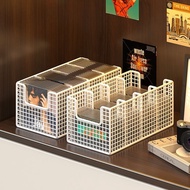 CD Box Storage Box Placement Rack CD Box Storage Basket Album CD Storage Box Desktop Ins Tape Album 