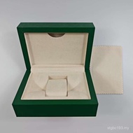 Bekalan langsung dari kilang untuk kotak kayu mewah, kotak jam tangan Rolex hijau, kotak pembungkusa