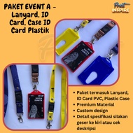 Event A PACKAGE - LANYARD, ID CARD, ID CARD CASE | Event Needs | Card Holder | Lanyard | Pvc Card | 