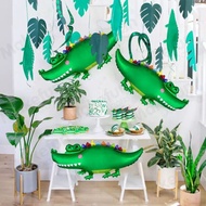 Foil ballon crocodile 1pcs / Ready stock