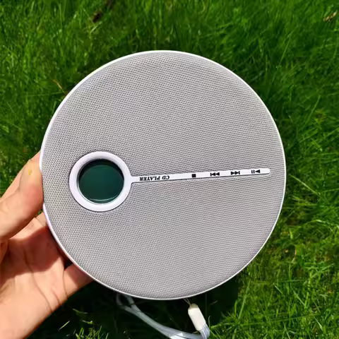 Portable Walkman Student learning machine CD Player Rechargeable Discman Speakers With USB Bluetooth