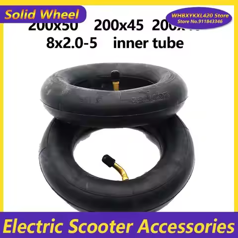 200x50/40/45 8x2.0-5 Inner Tube For Razor E100 E125 E150 E175 E200 Electric Scooter Tire 8 Inch ESpa