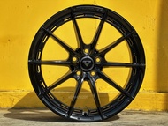 New Car Sport Rim Flow Forming VORSTEINER Design Wheels 18x8J 5x108 ET38 Full Gloss Black - READY ST